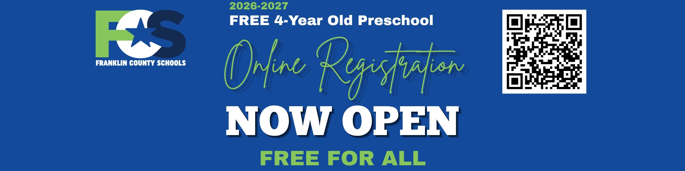 Free, Full-Day Preschool Available to All 4 Year Olds. Register Today!
