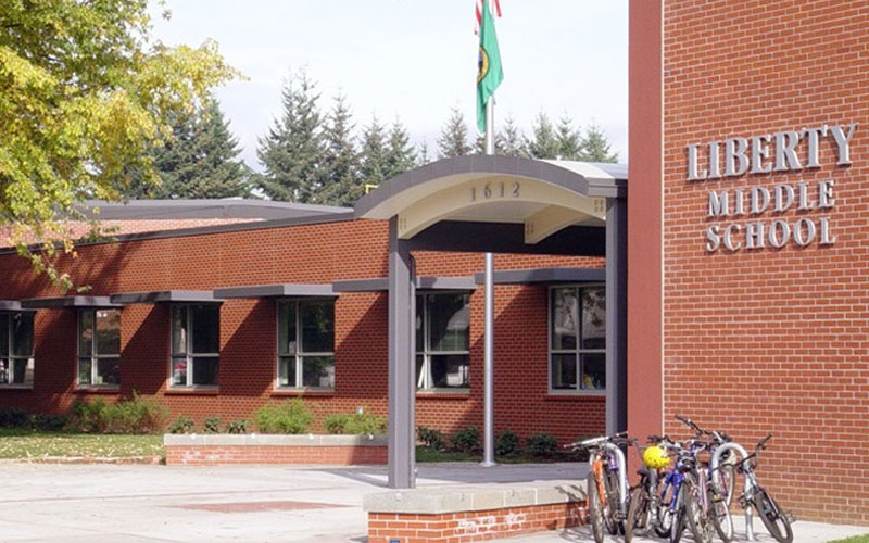 Liberty Middle School building