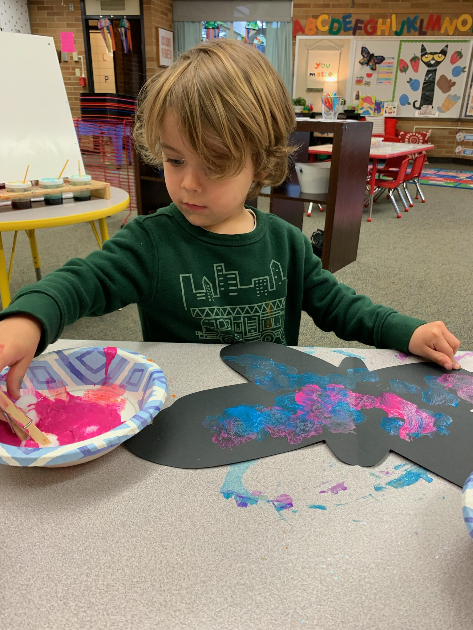 kid painting