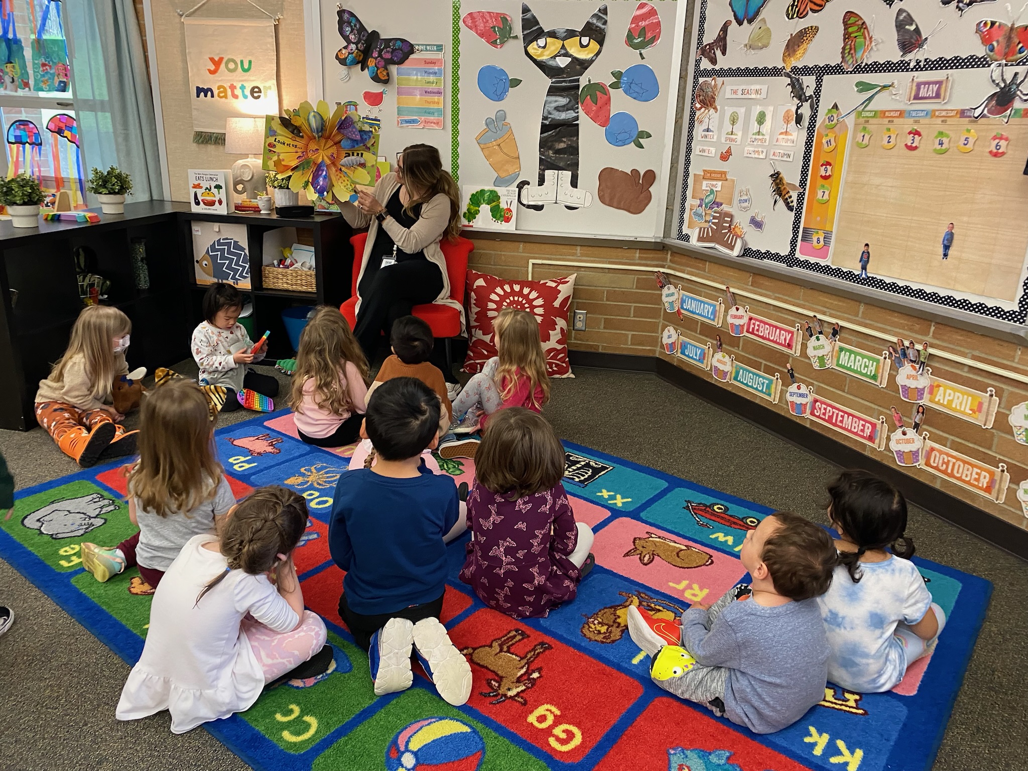 students in classroom