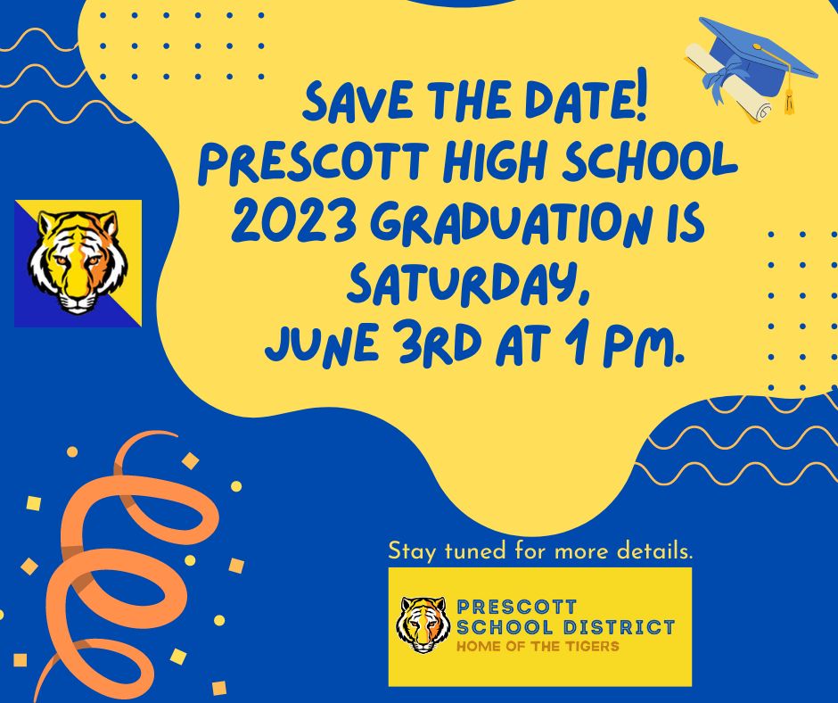 Save the Date 2023 Graduation