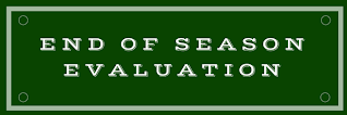 End of season Evaluation 