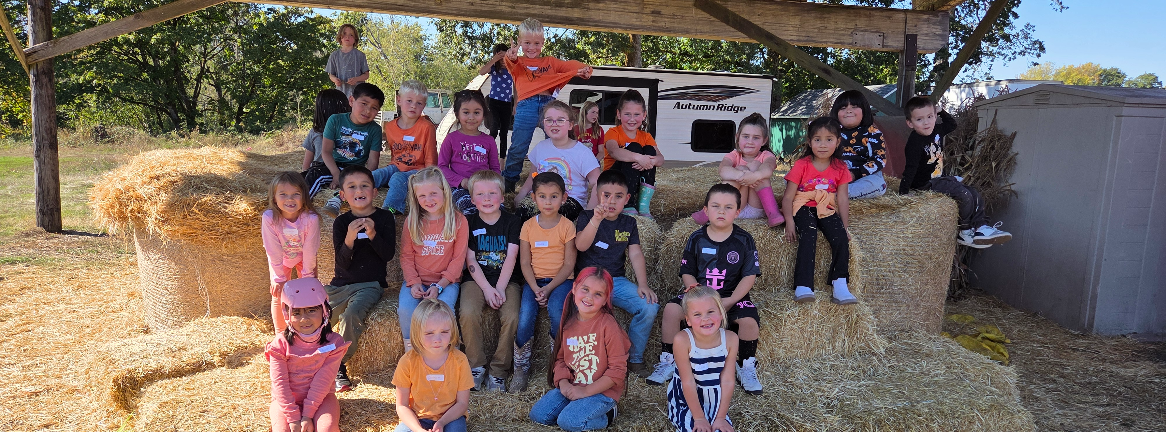 Students Smiling for Picture