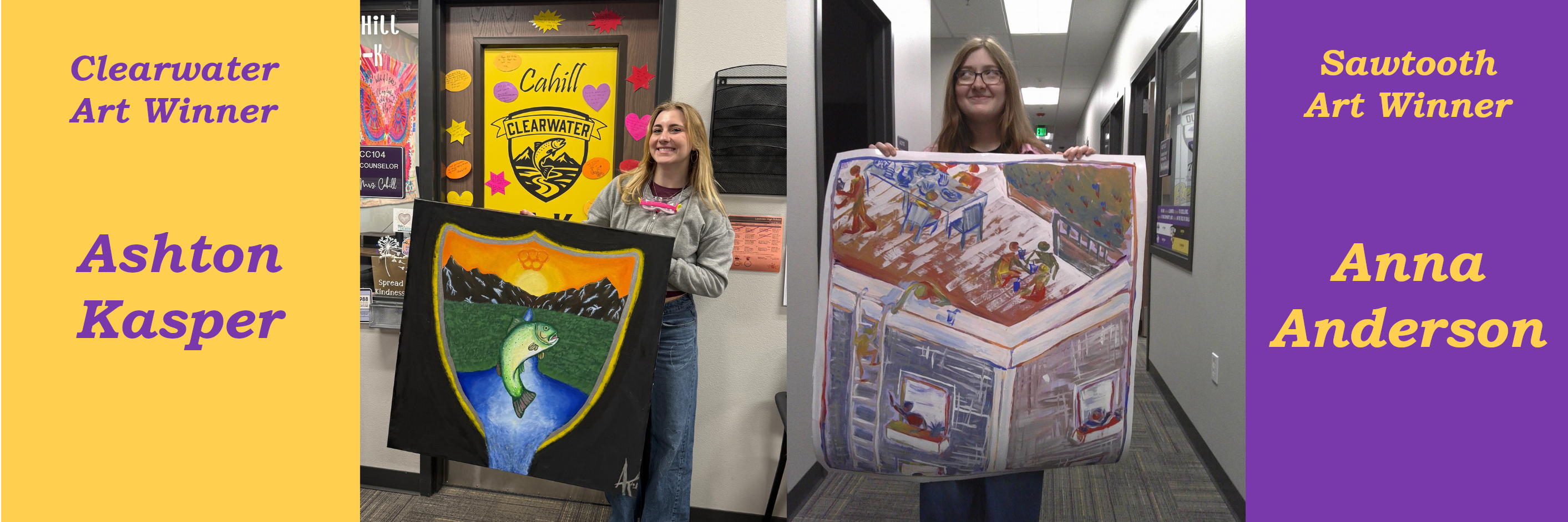 Clearwater and Sawtooth Art Winners