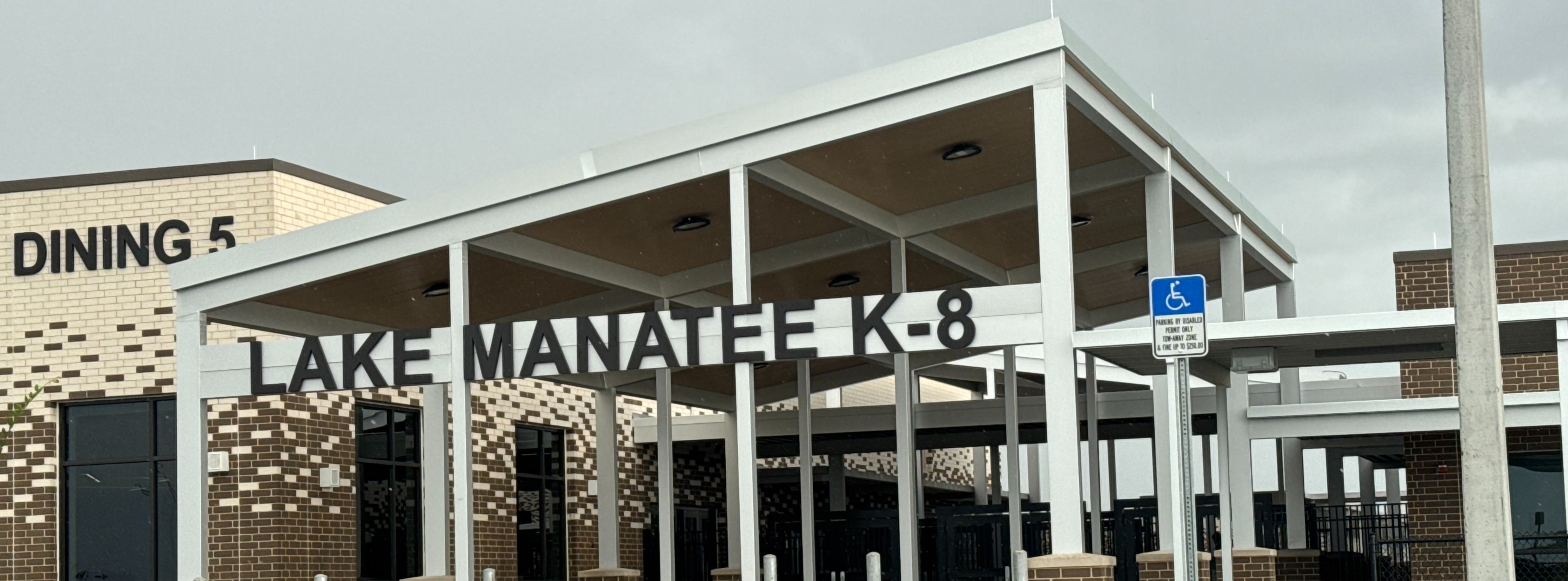 architectural rendering of new school building