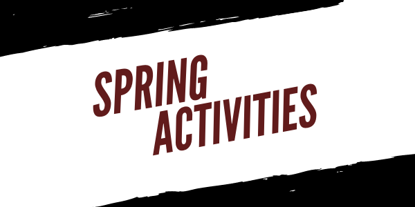 Spring Activities Header