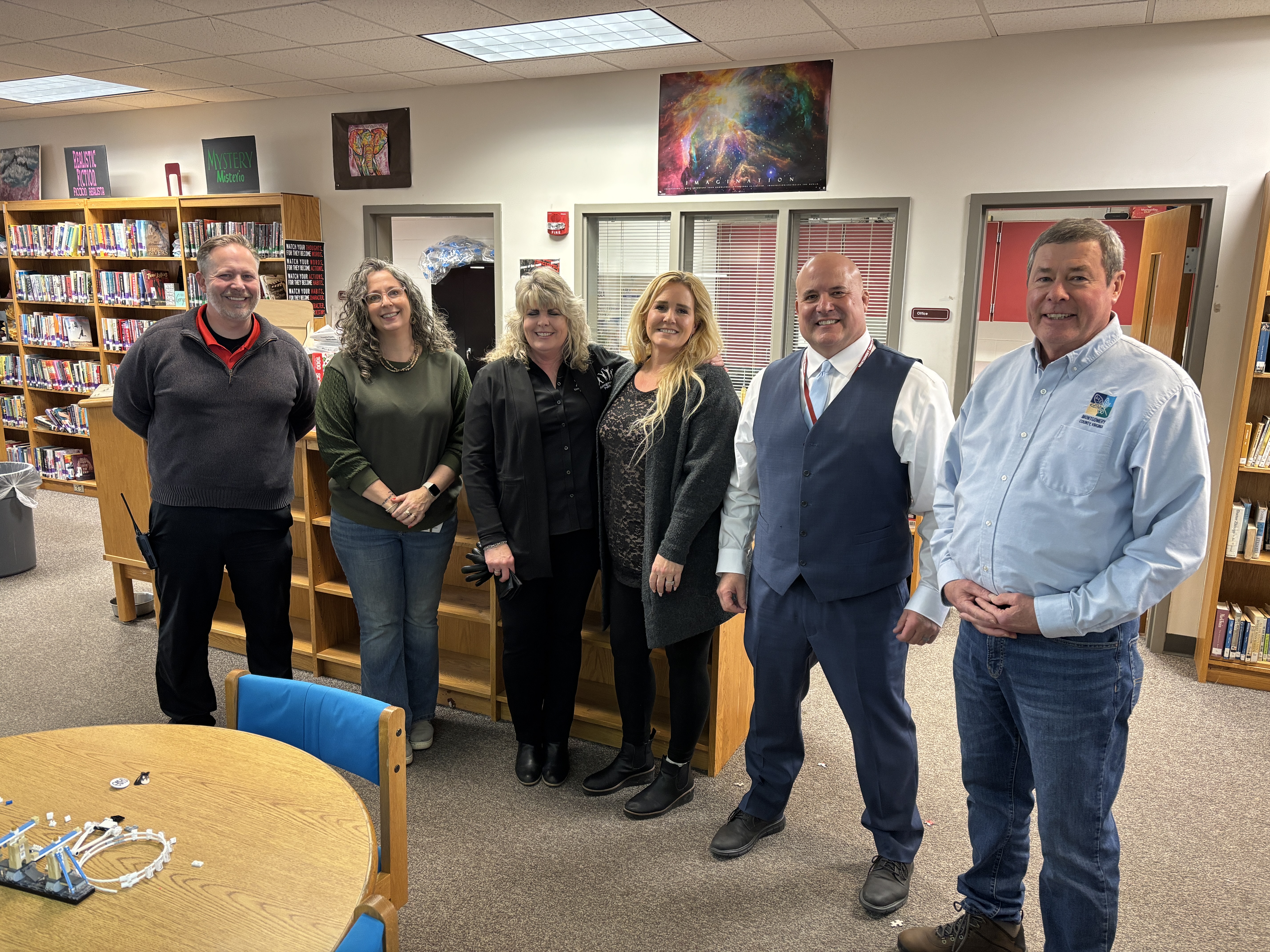 Dr. Guempel standing with Jamie Bond, Steve Fijalkowski, Todd Lewis