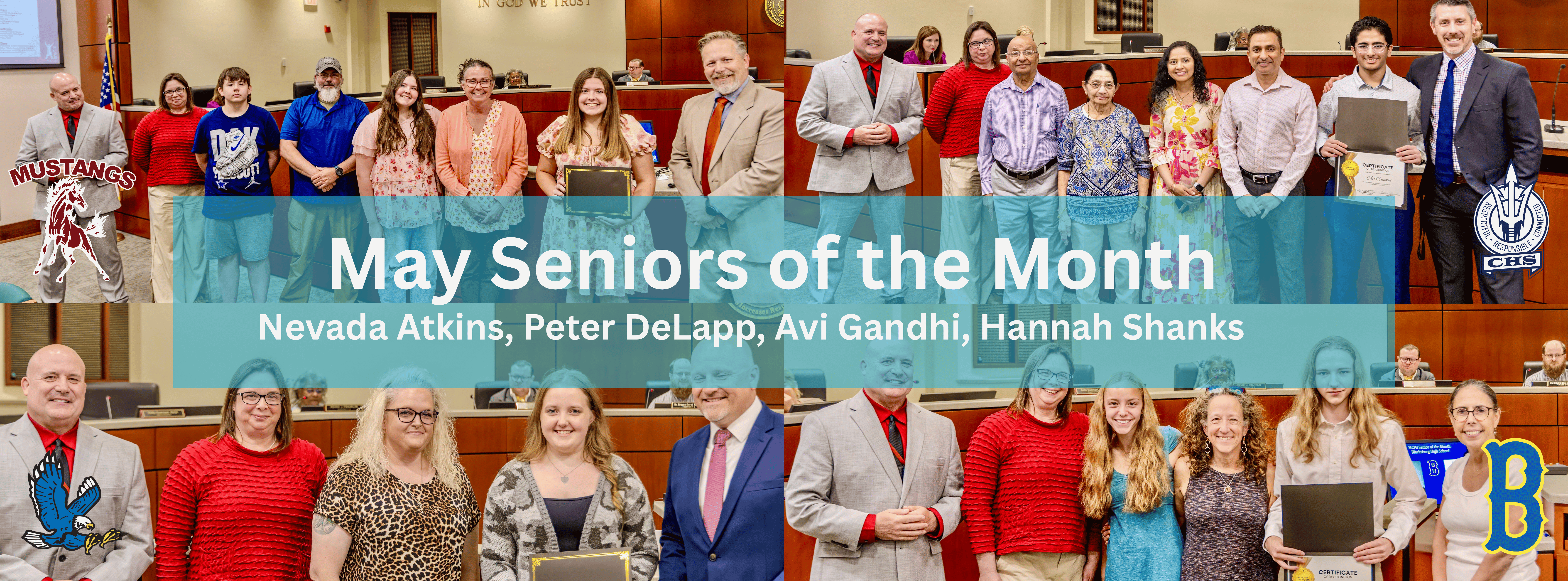 May seniors of the month