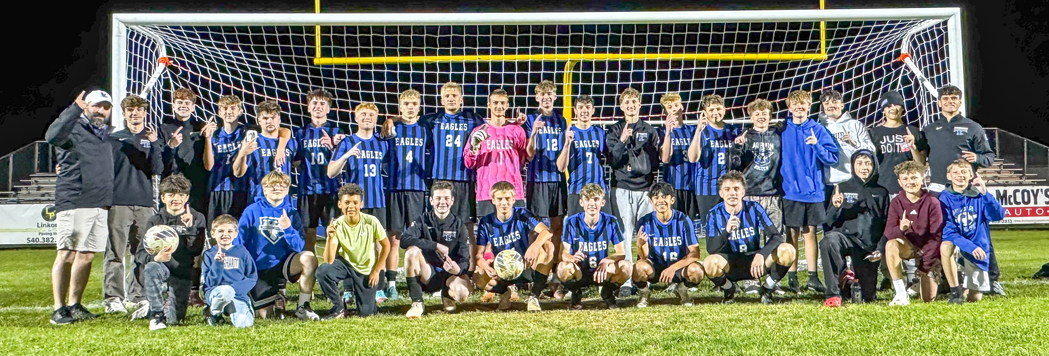 Auburn High School boys soccer team