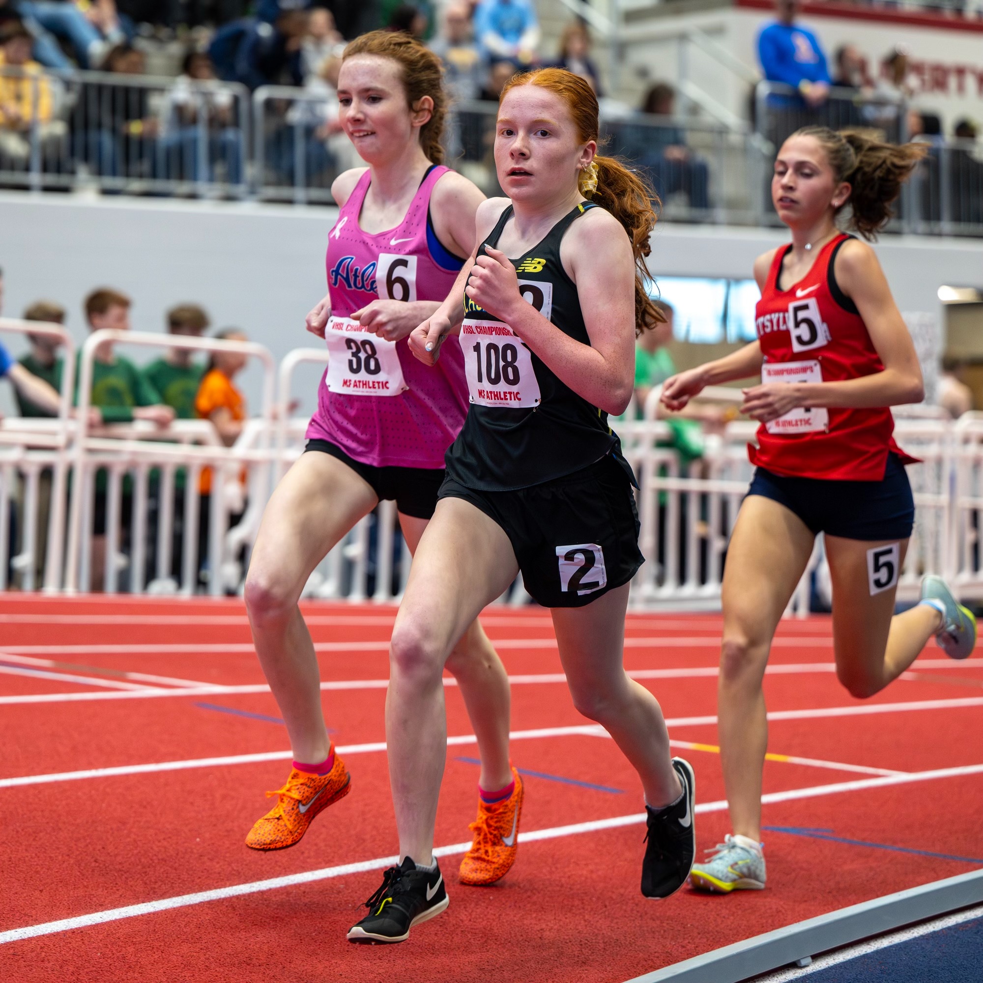 BHS athlete running