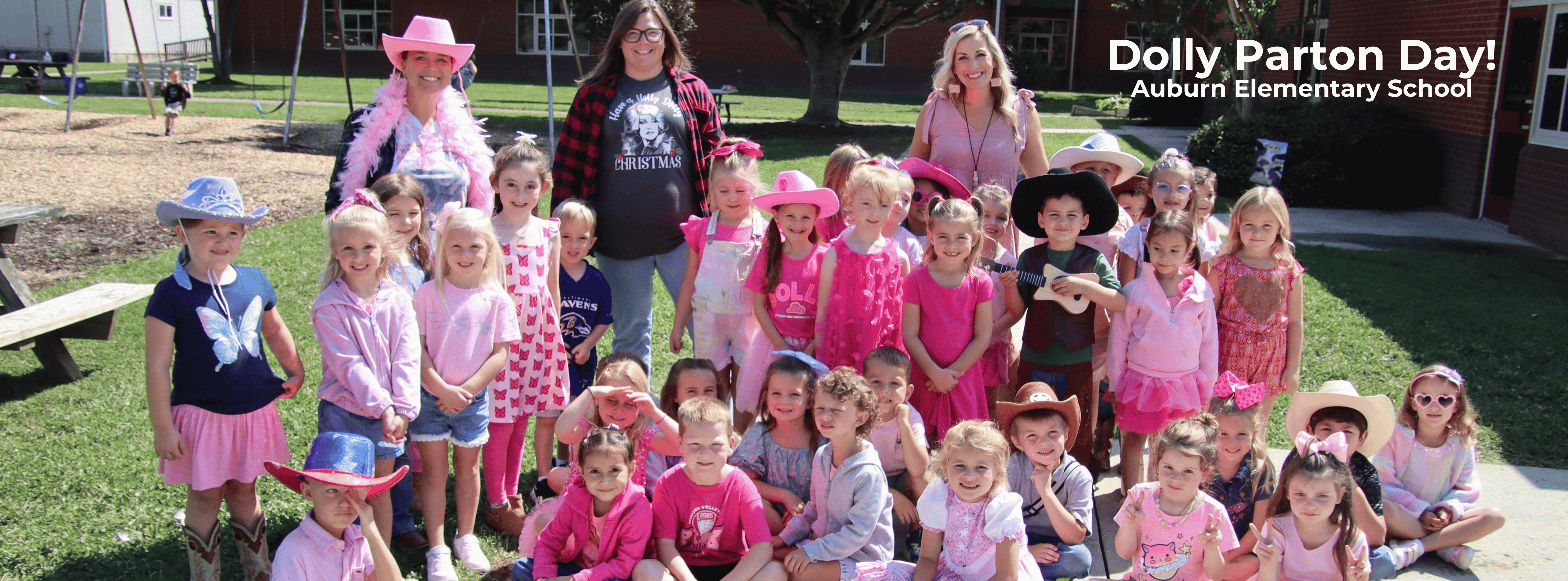 Students wearing pink to honor Dolly parton