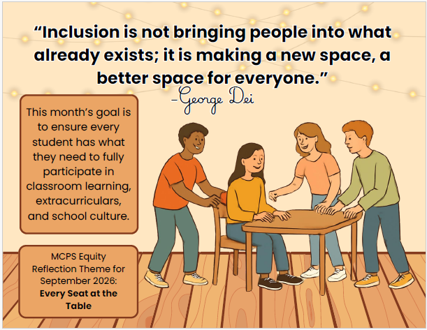 Inclusion is not bringing people into what already exists; it is making a new space, a better space for everyone.