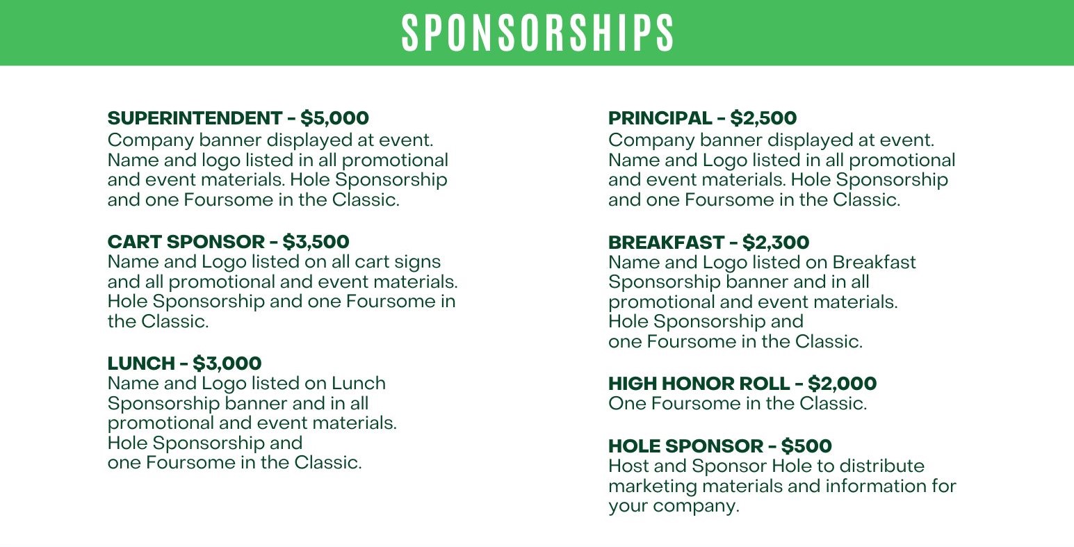 Sponsorships
