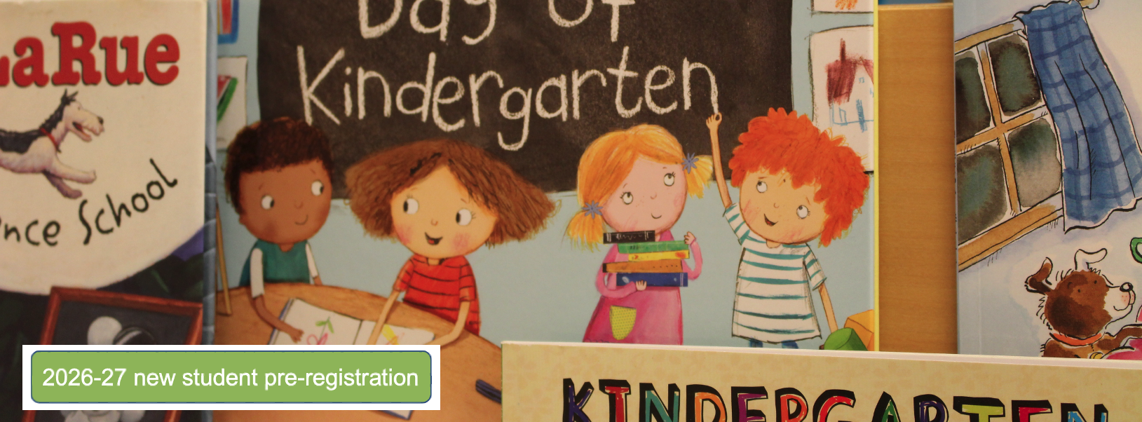Pre-registration for 2026-27 kindergarten, new students now open