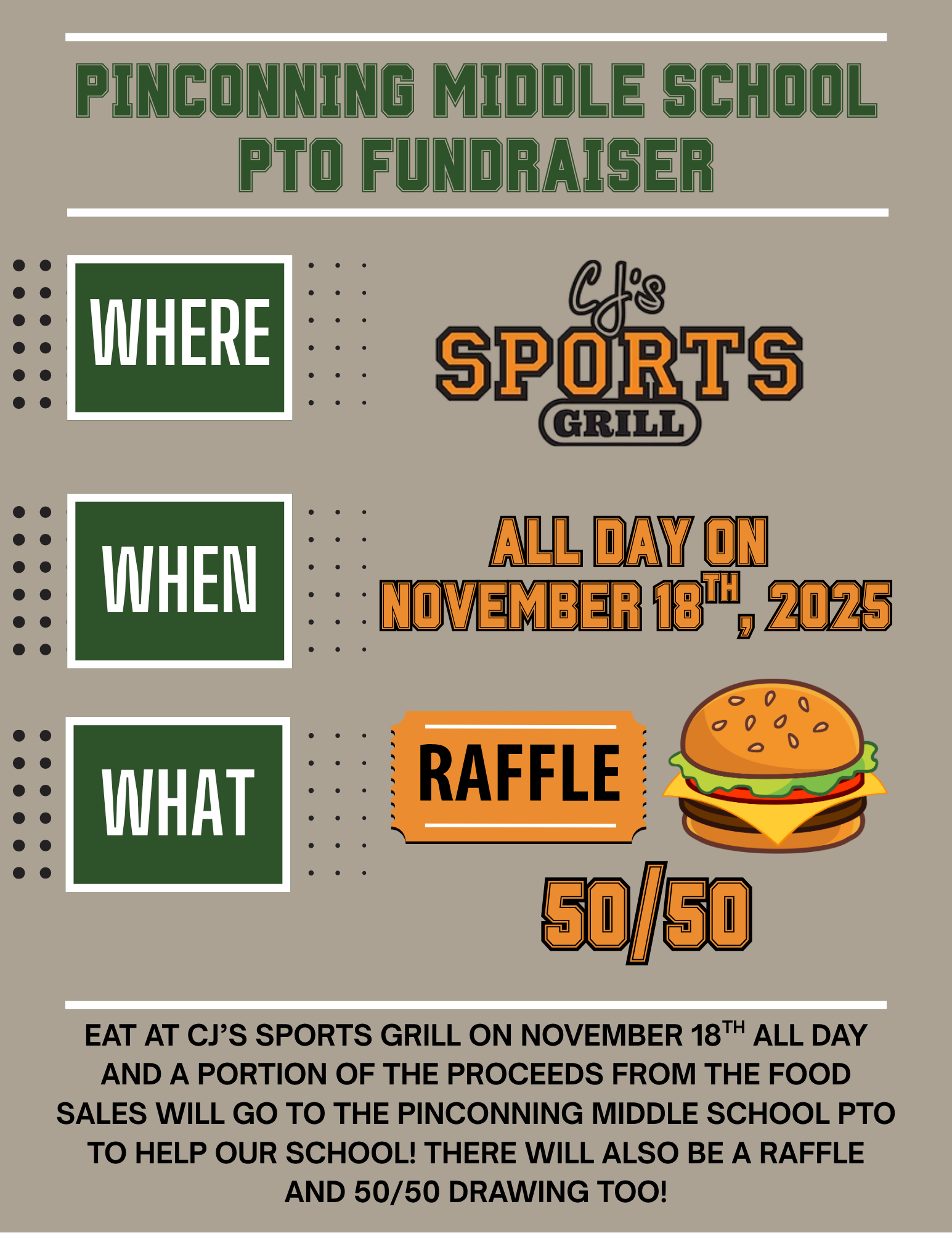 PTO fundraiser