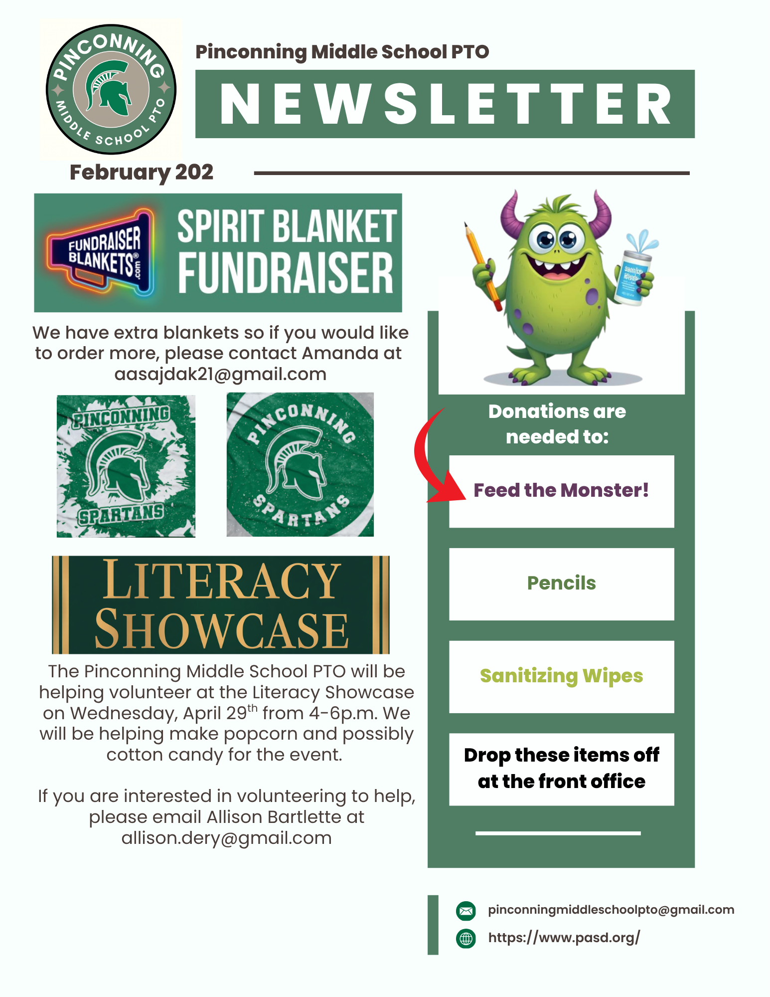 PTO newsletter