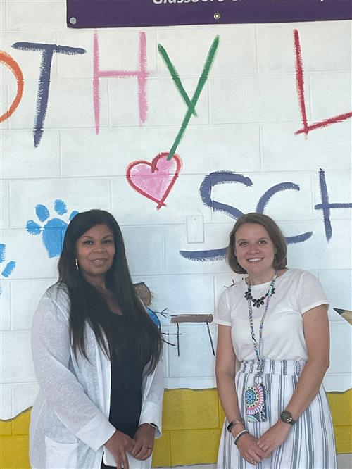 Tammy Belcher and Katie Evans