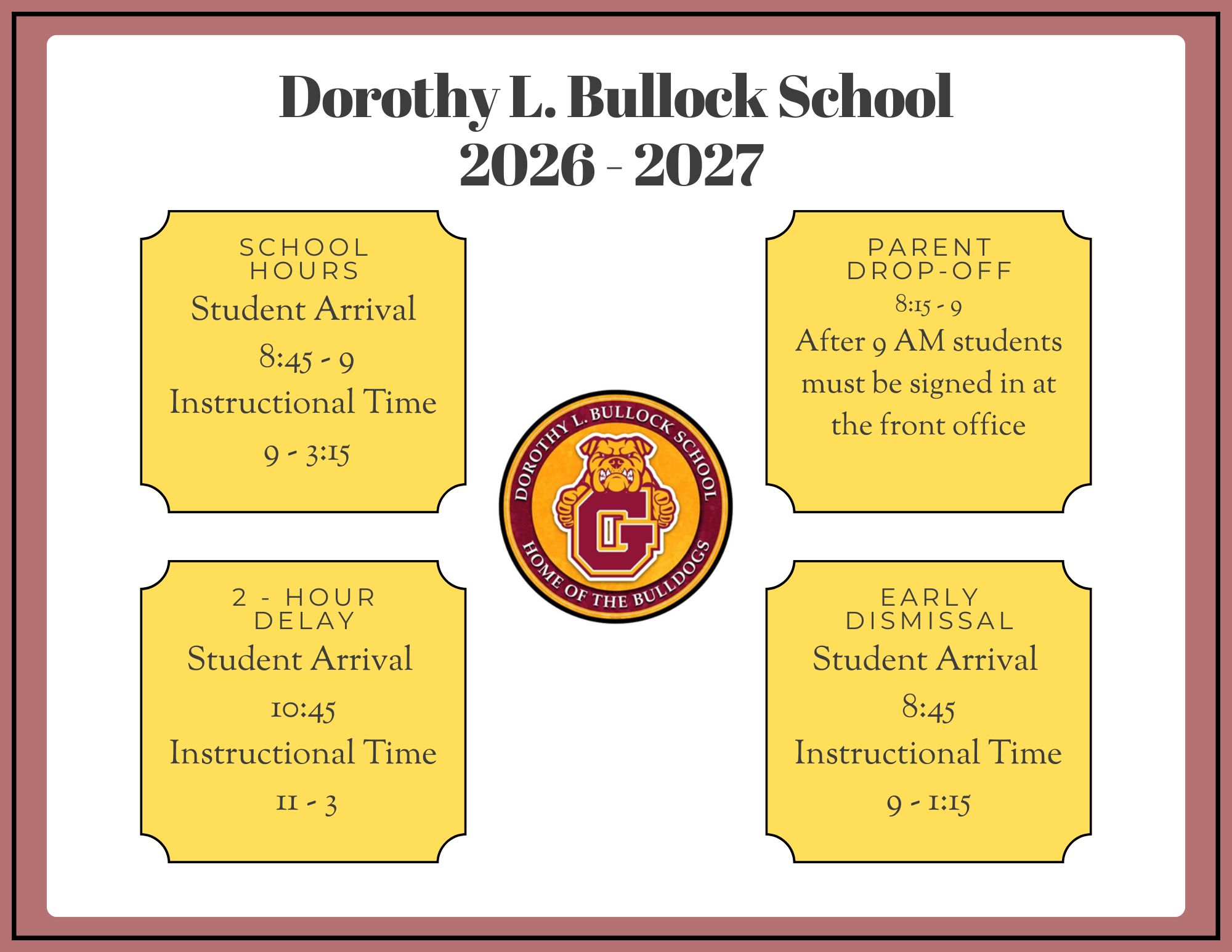DLB 26 - 27 School Info