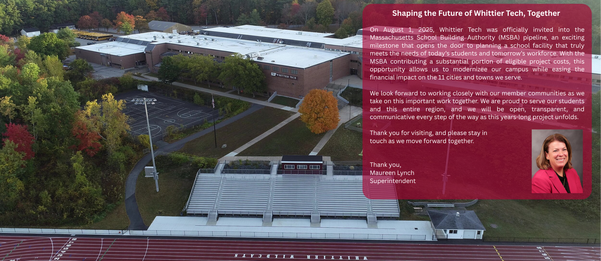 Whittier From Field (Message from Super)