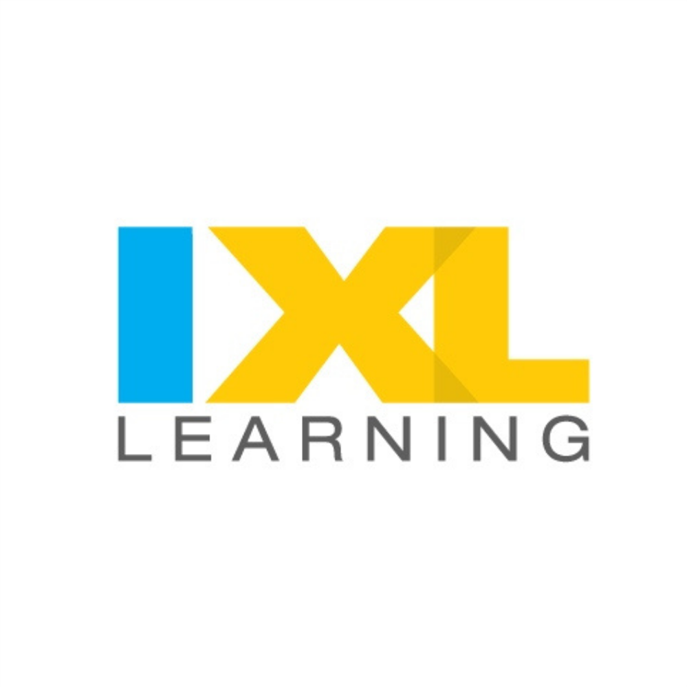 The logo of IXL Learning, featuring the letters 'IXL' in blue and yellow with the word 'LEARNING' in gray underneath.