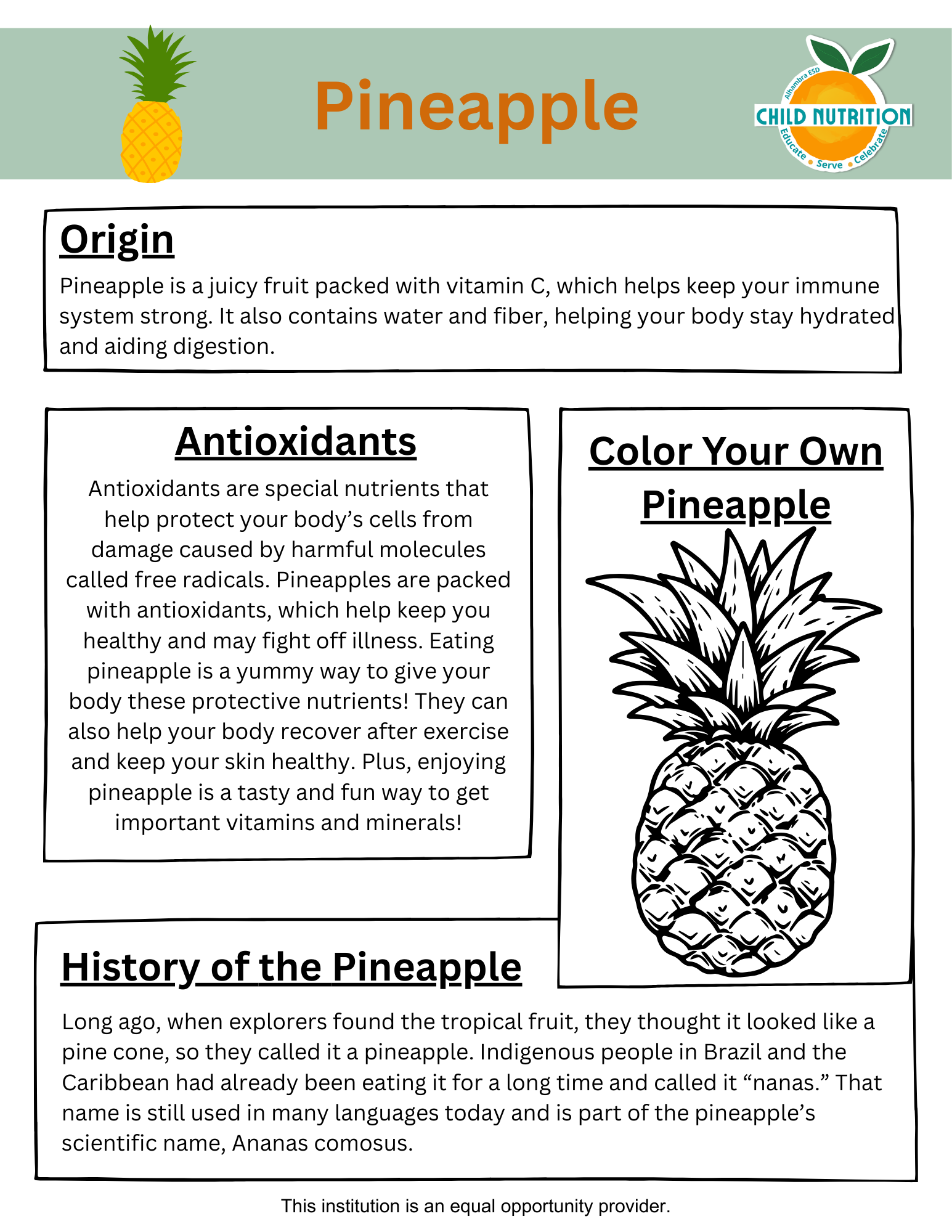 Pineapple Nutrition Facts