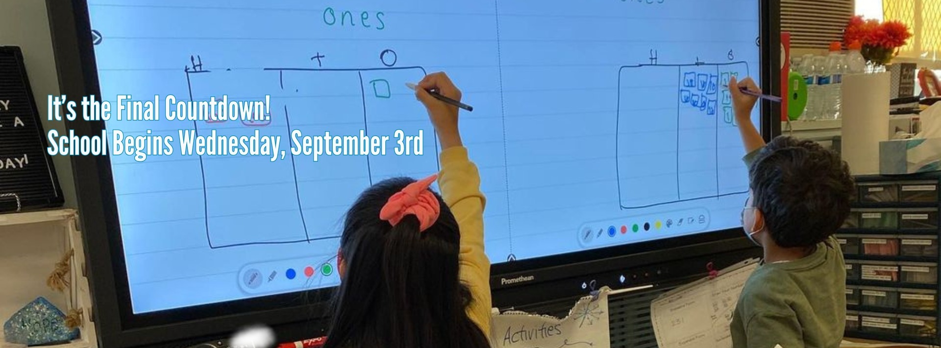 Who's ready for school to begin?
