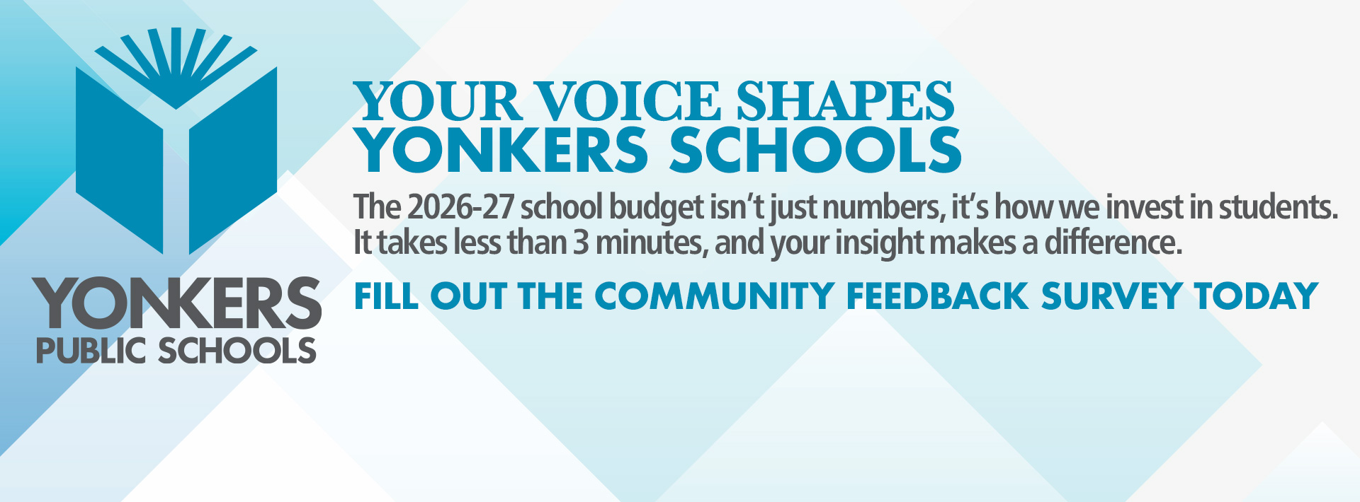 Fill out the Community Feedback Survey TODAY