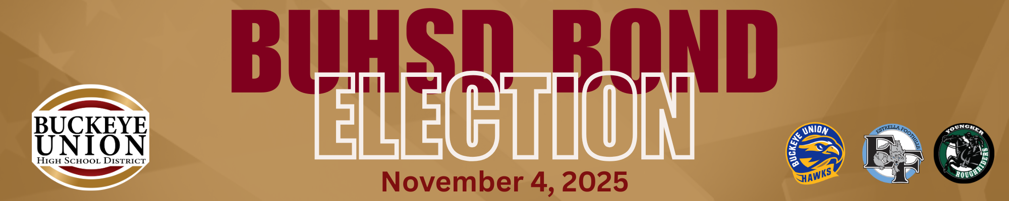 bond election banner