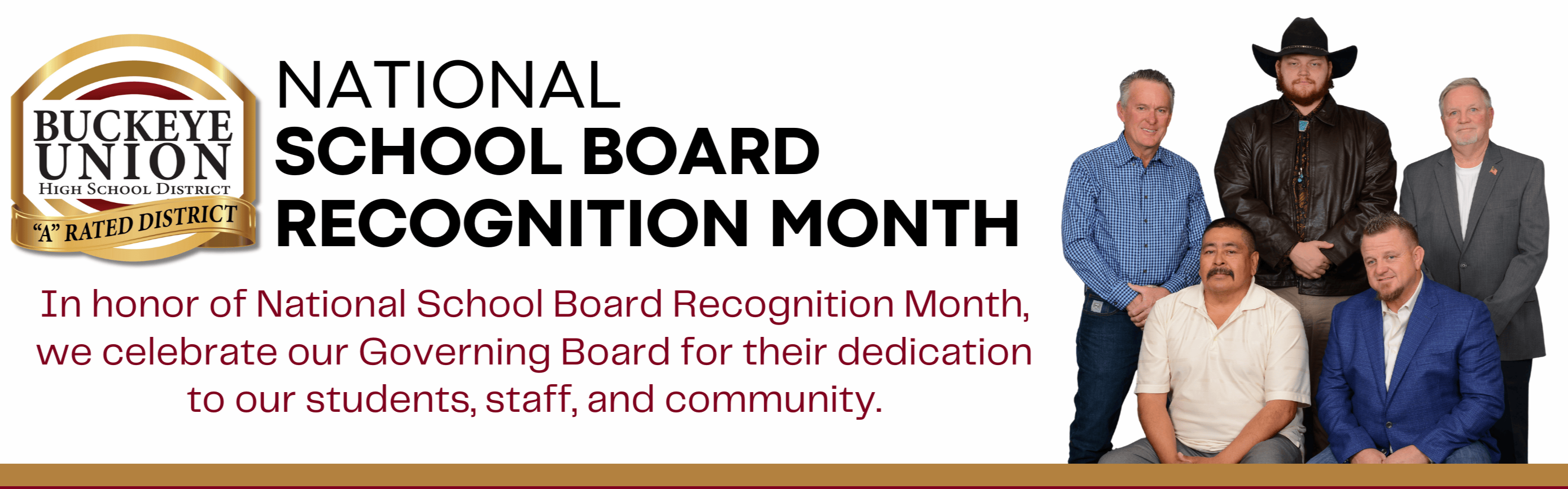 Governing Board website banner