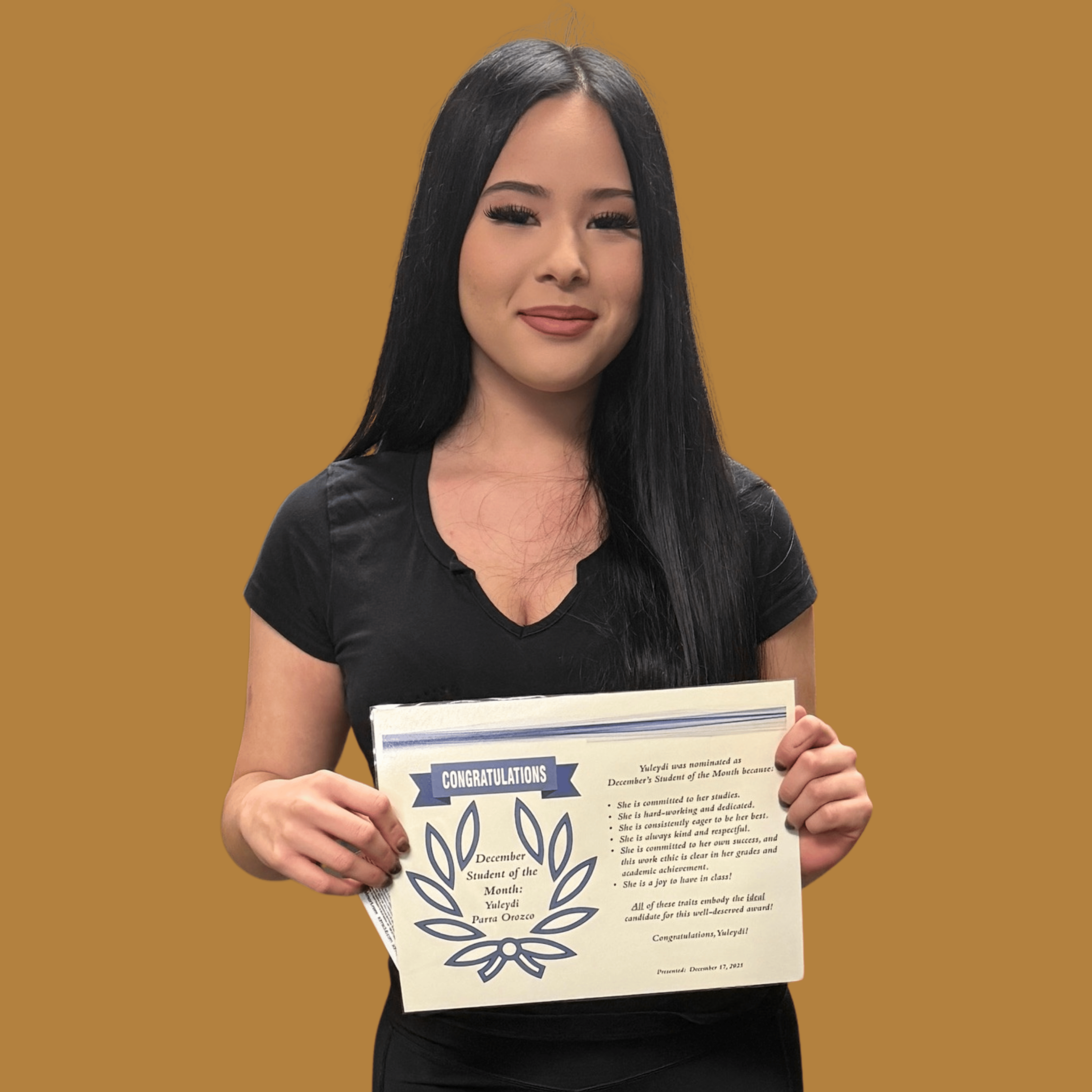 buhsd lc student of the month