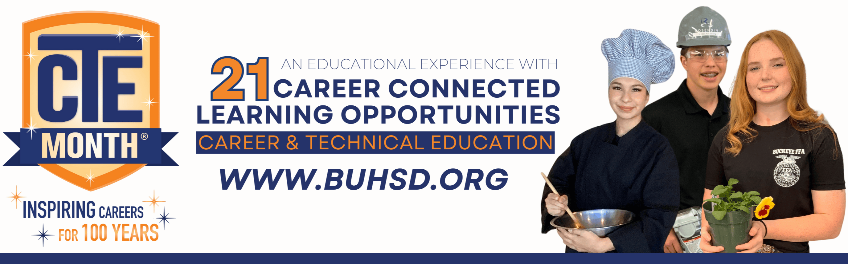 CTE Month banner