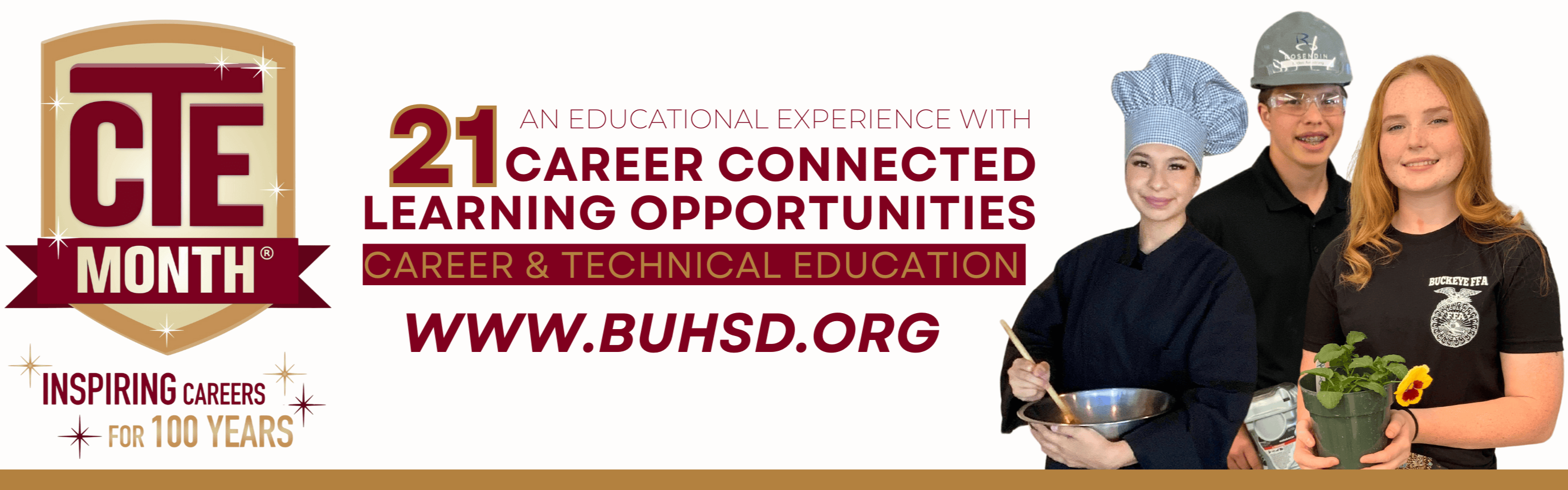 CTE Month banner