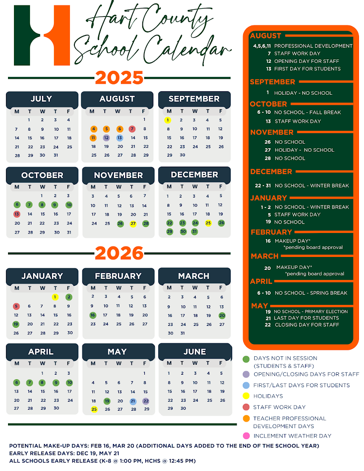 updated 2025-2026 calendar