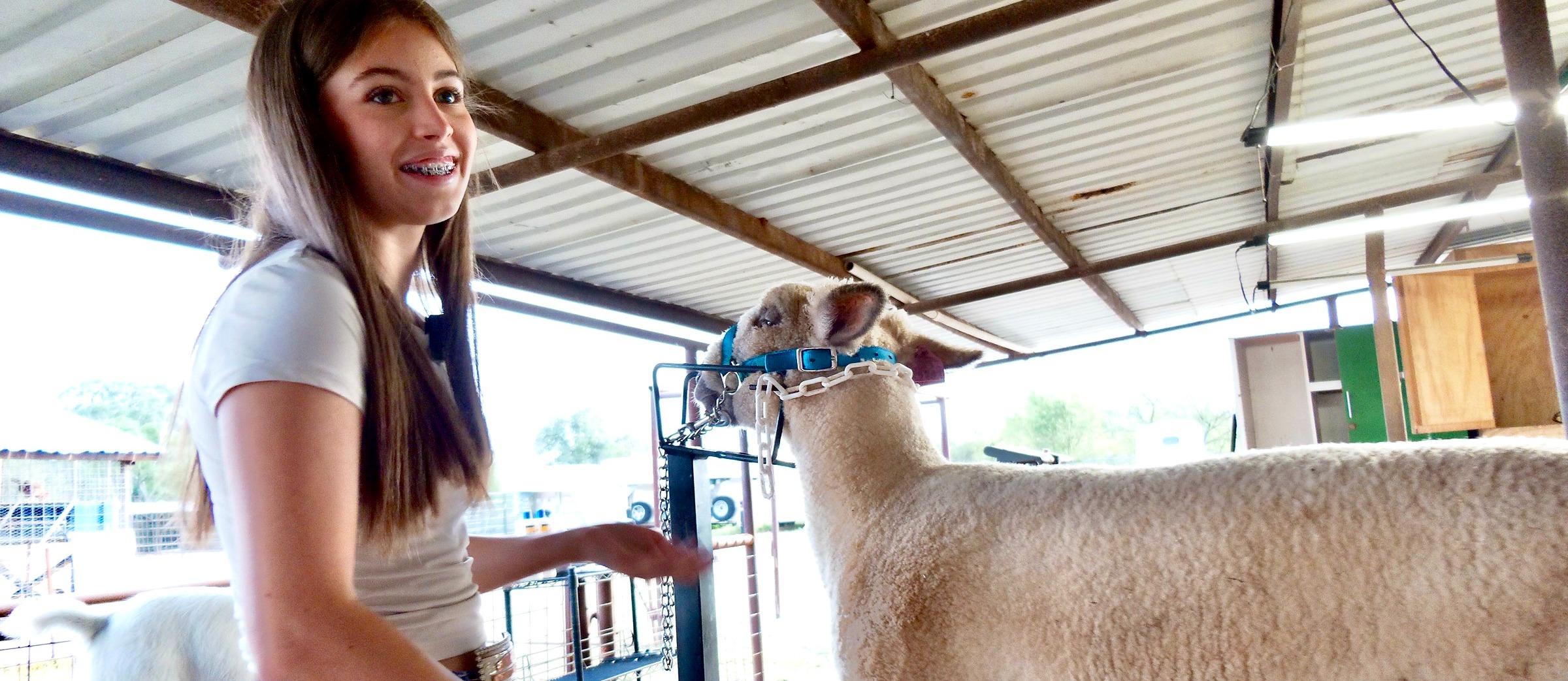 McNeil High School FFA student