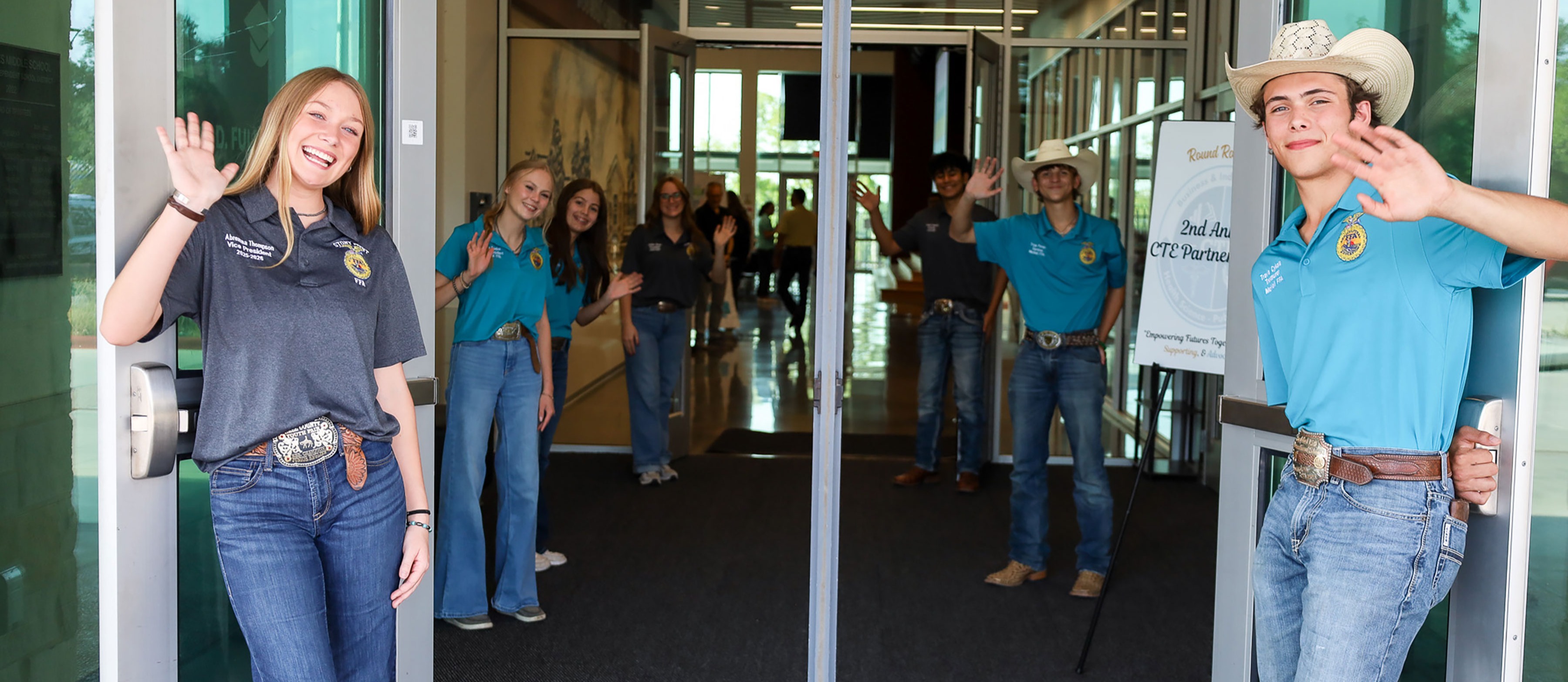 Stony Point High School FFA students