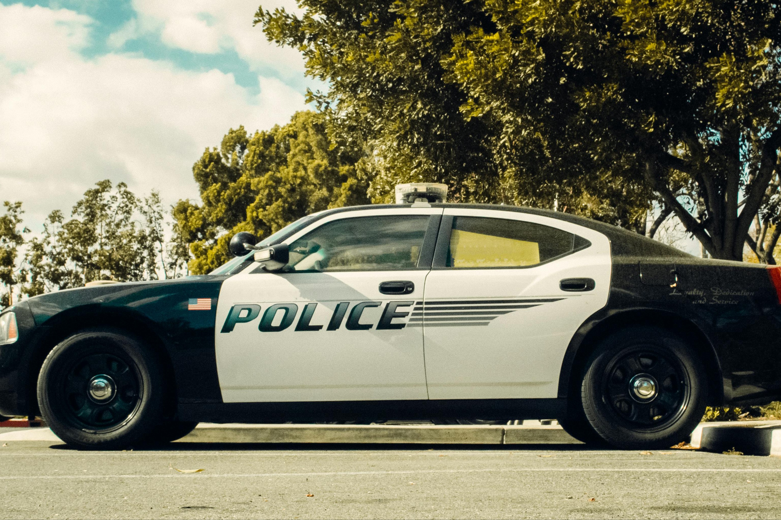 police car