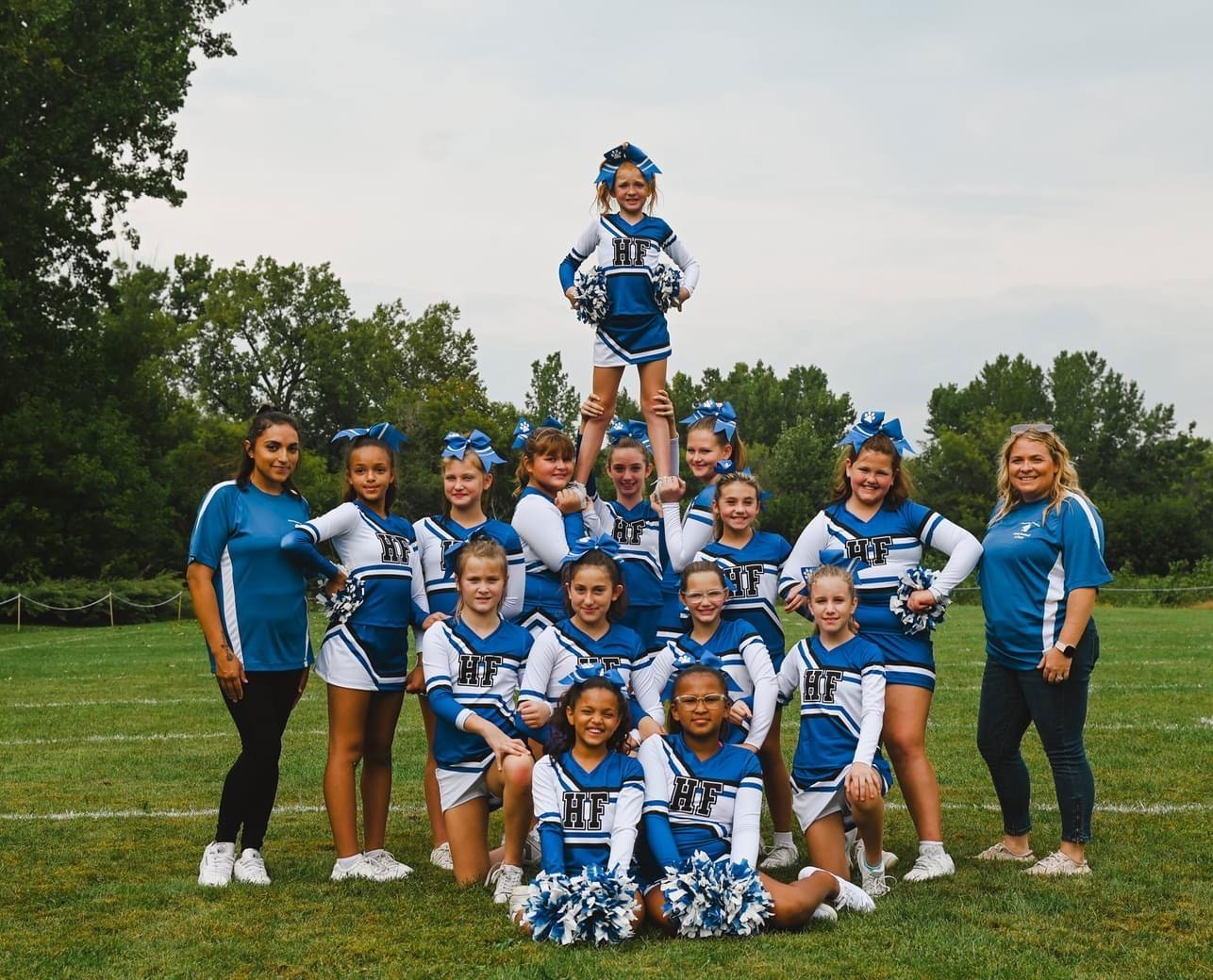 football and cheer