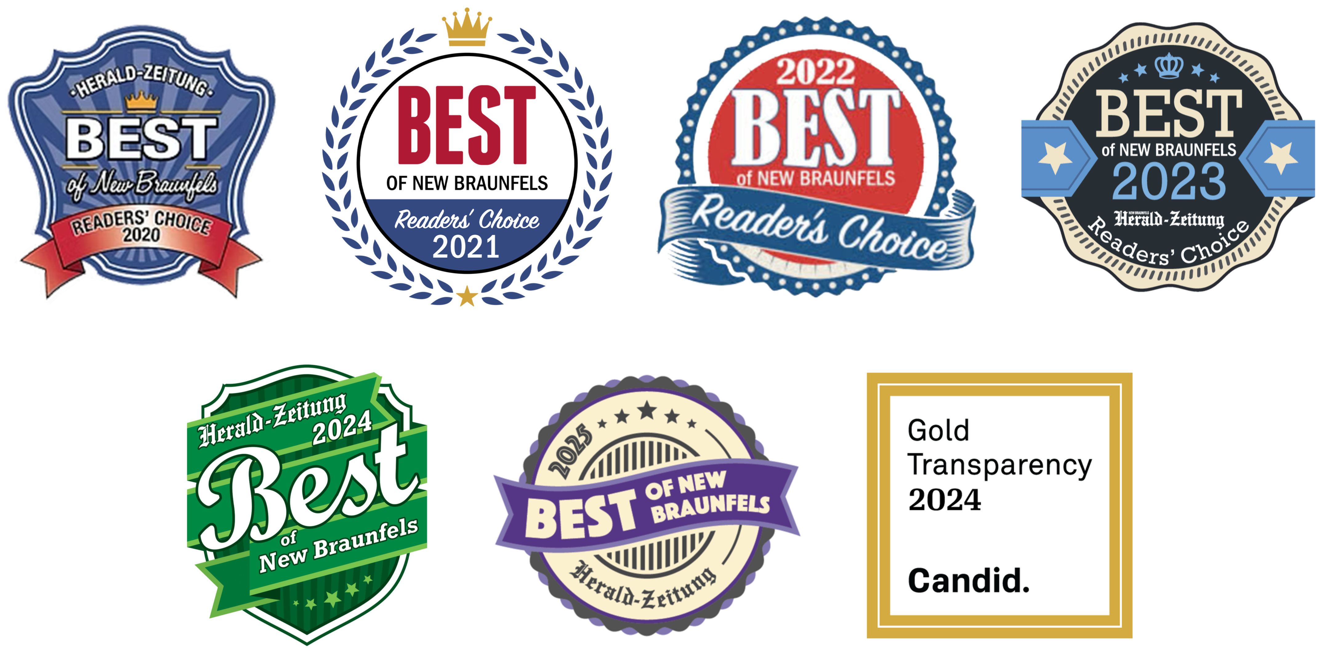 Awards logos