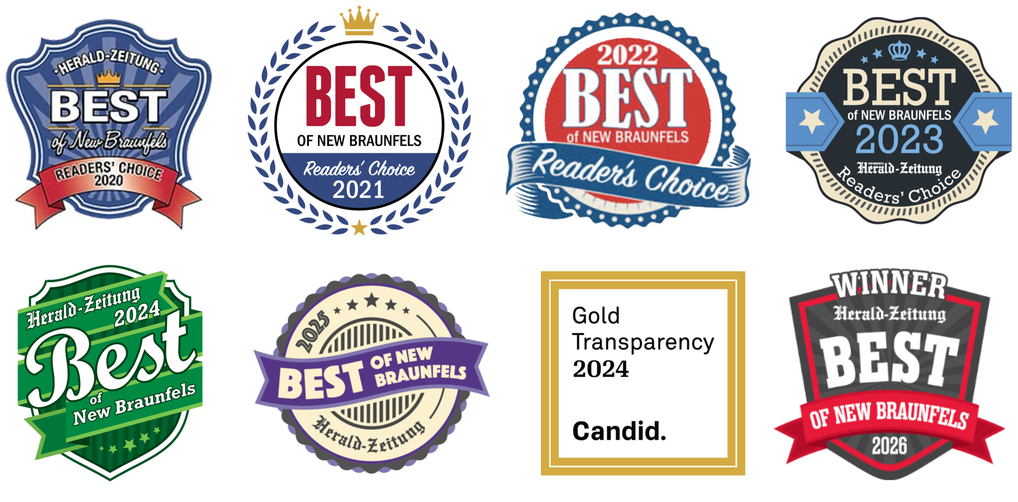 Awards logos