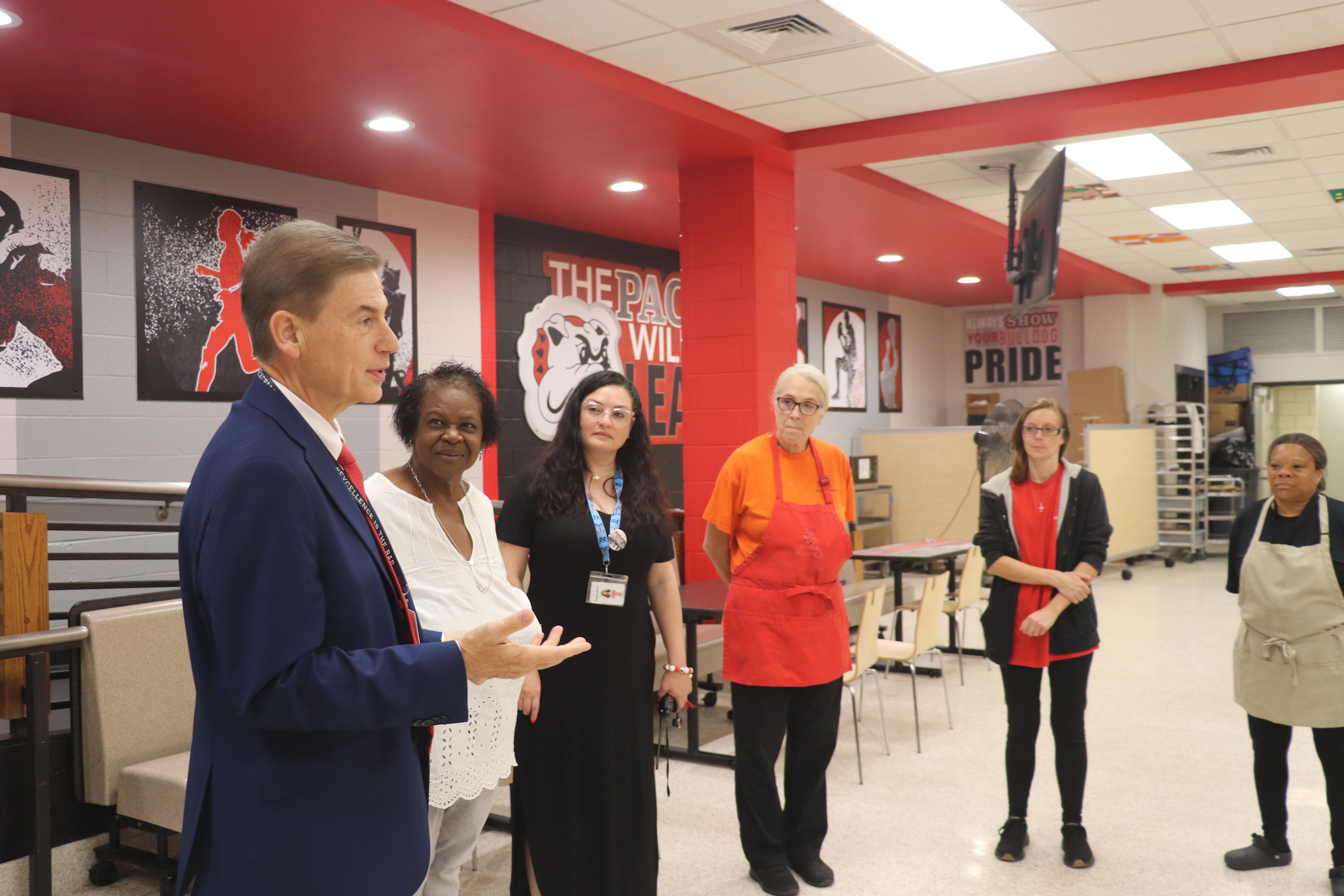 Interim Superintendent Shotwell &amp; TMS Staff