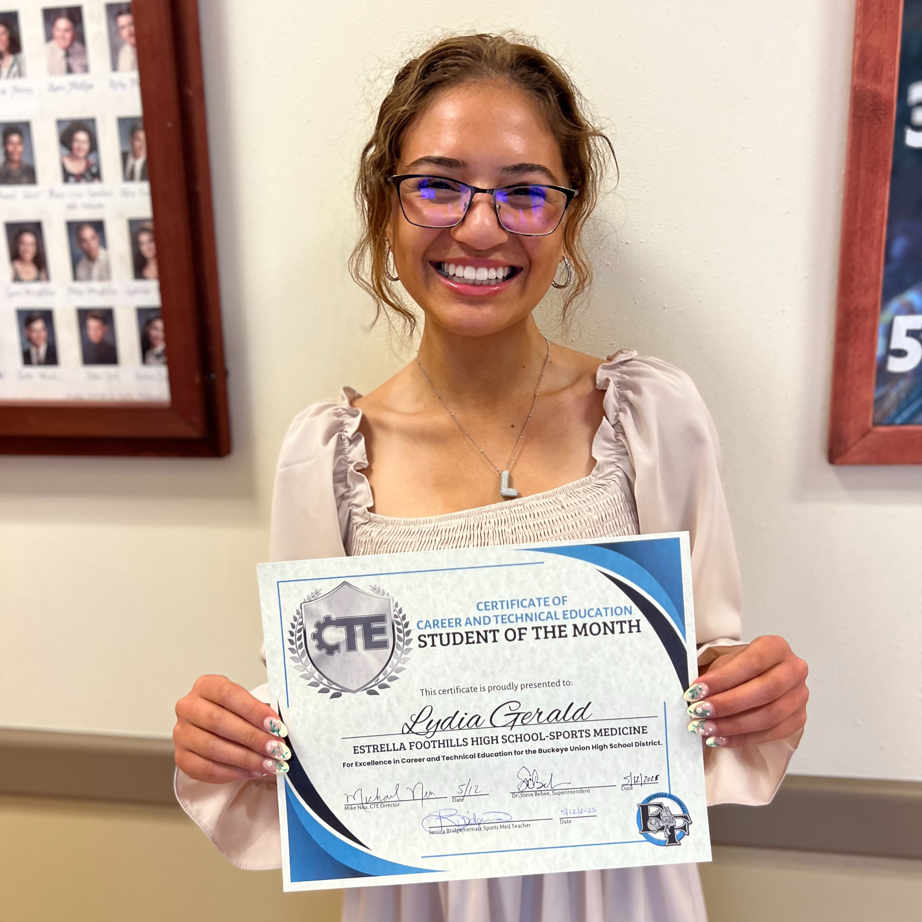 CTE Student of the Month
