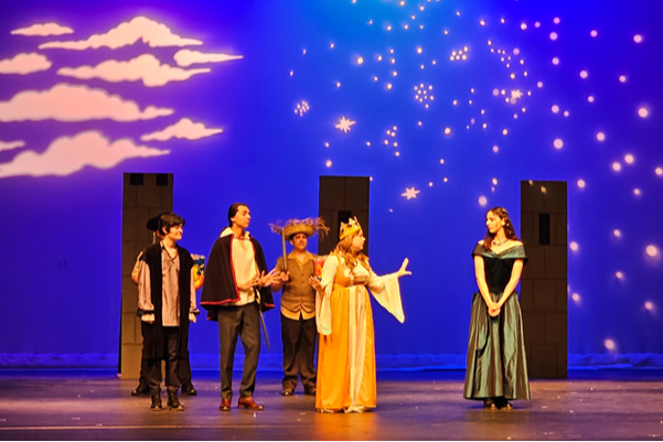 Fine Arts Play with students
