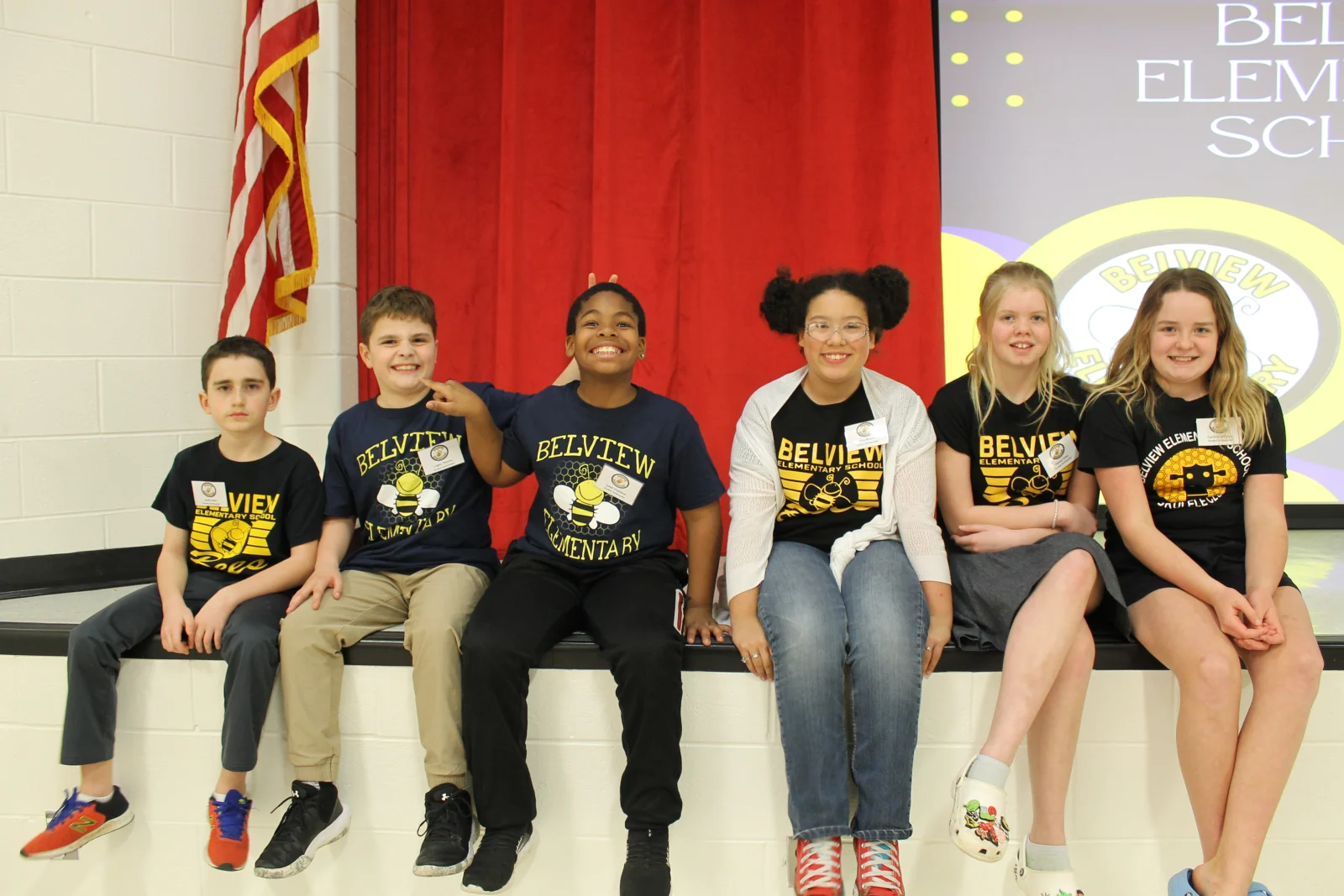 belview elementary students