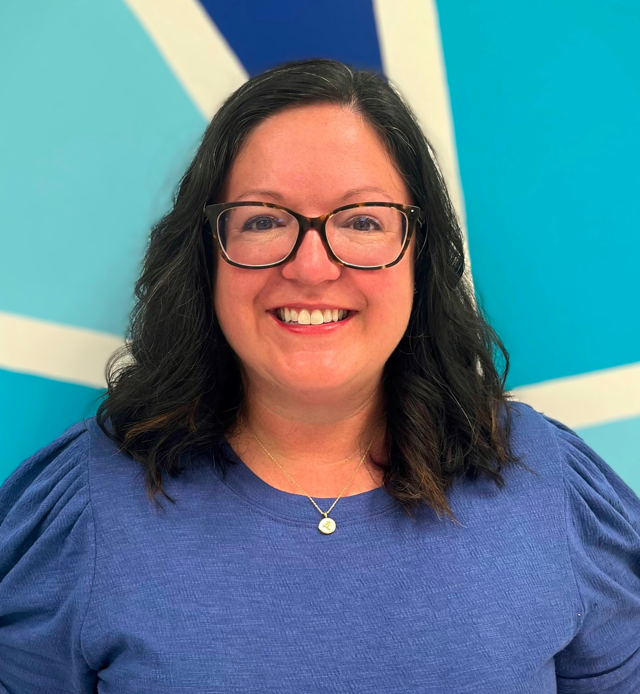 Photo of Ms. Cromer, librarian