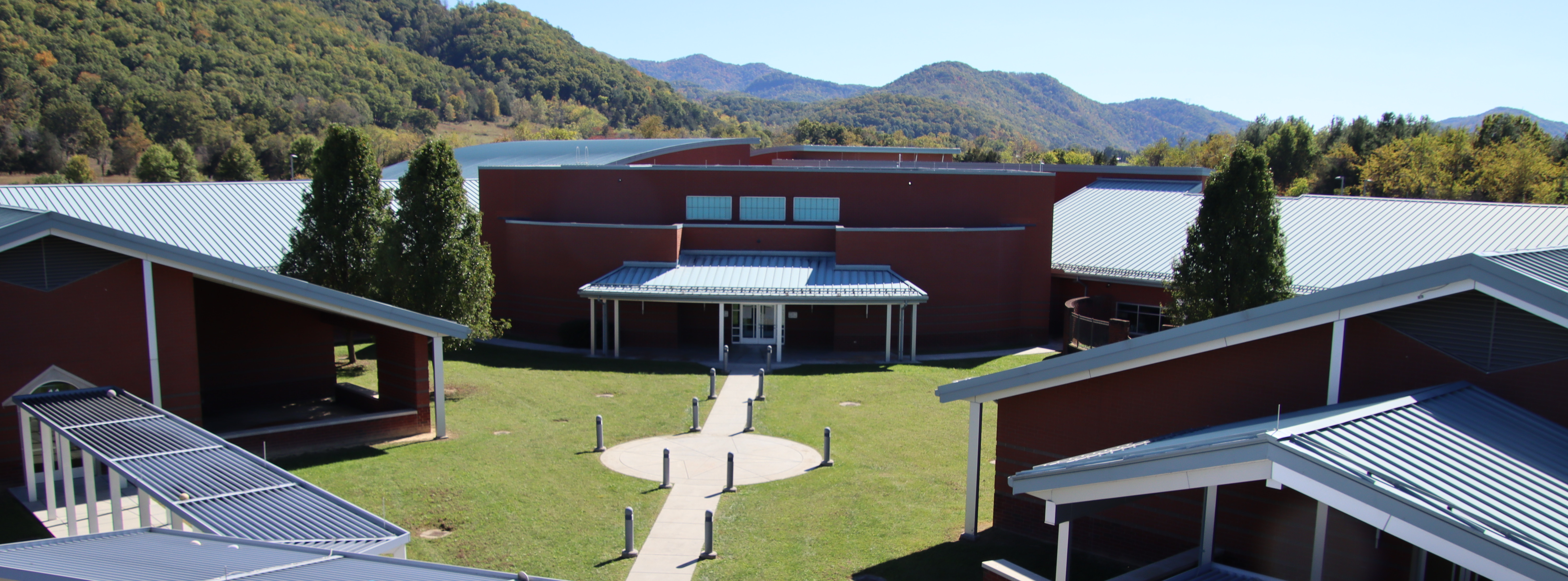 EMES with mountains in the background