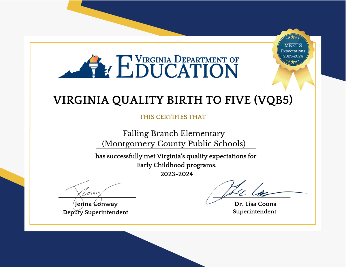 Virginia Quality Birth to Five (VQB5)