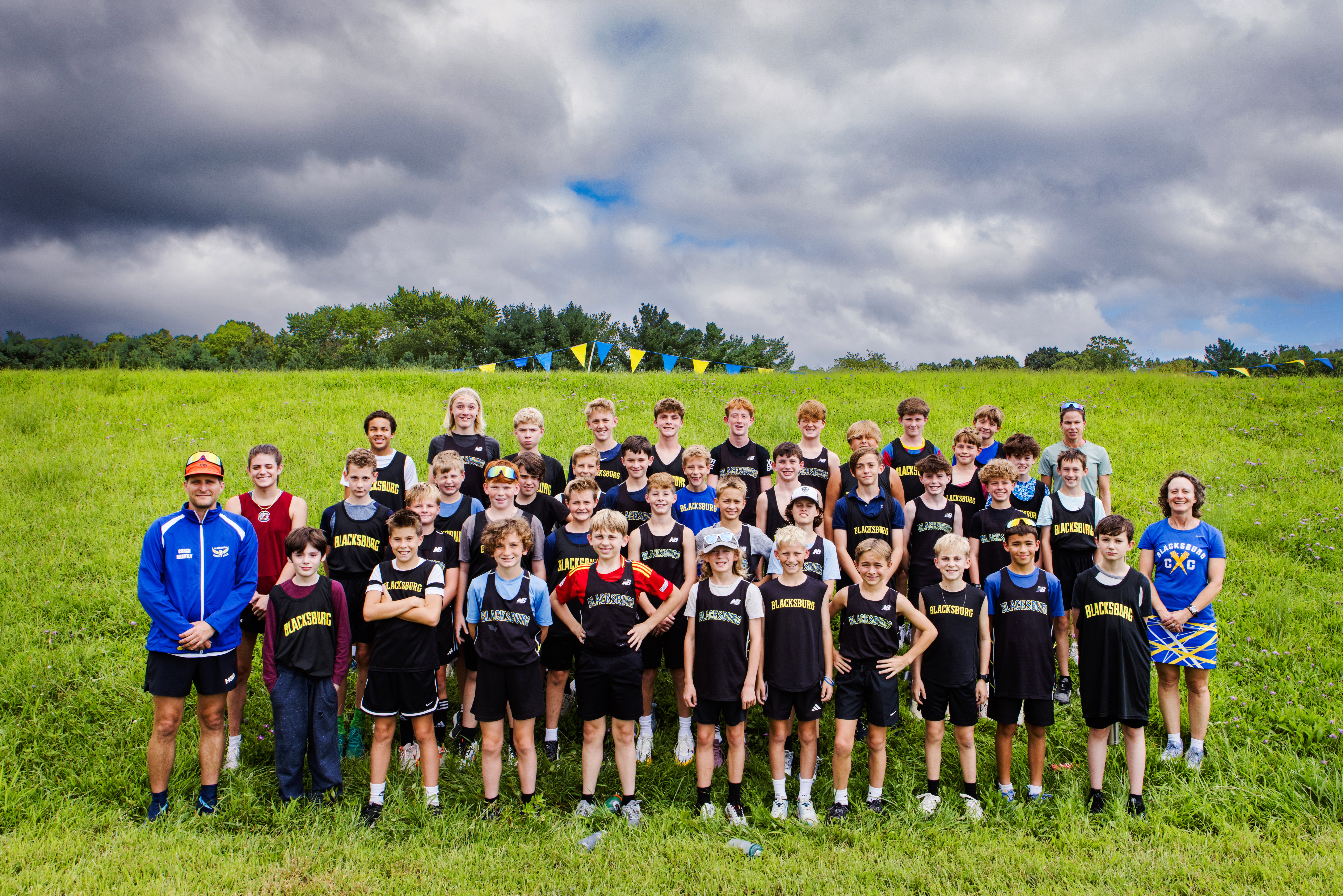 boys XC team photo