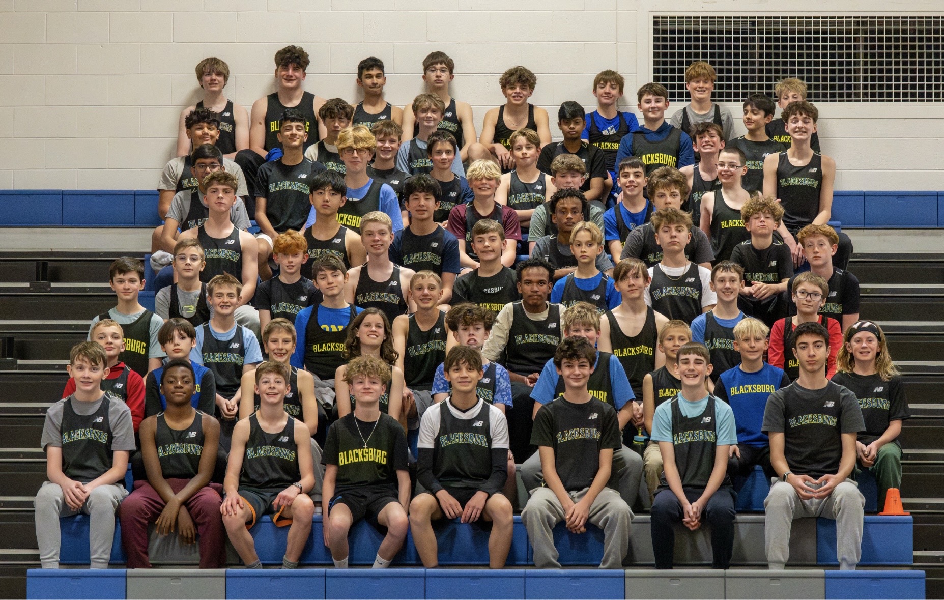 boys track team photo