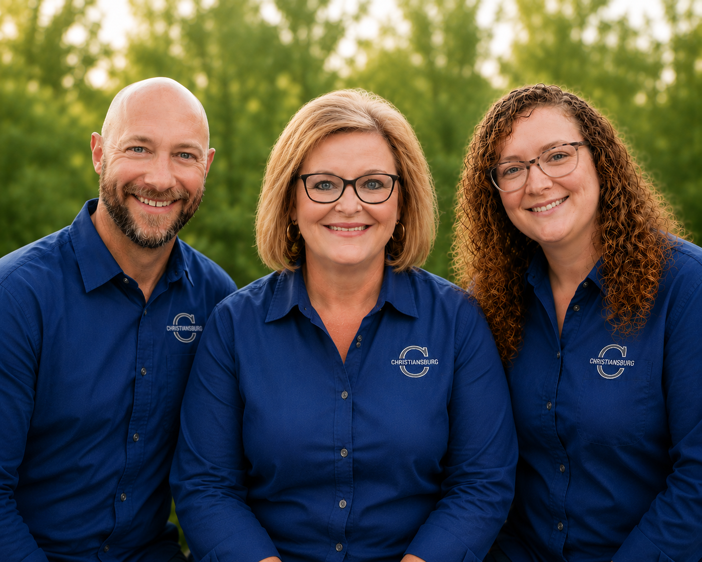 Administrative Team: Joe Caldwell, Malinda Morgan and Meagan Goad