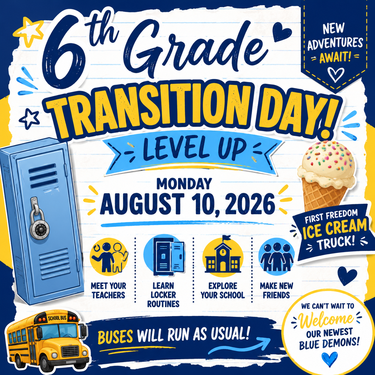 Welcome 6 Grade